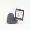 INUANA Duftseife Herz Violette Noire im Organzabeutel als duftendes Pflegeprodukt für die Körperpflege.