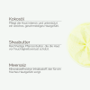 Infografik zu INUANA Kosmetik mit Kokosöl, Sheabutter und Meersalz für ein geschmeidiges, frisches Hautgefühl.