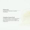 Übersicht der Inhaltsstoffe wie Meersalz und des Dufts Violette Noire für die Hautpflege von INUANA
